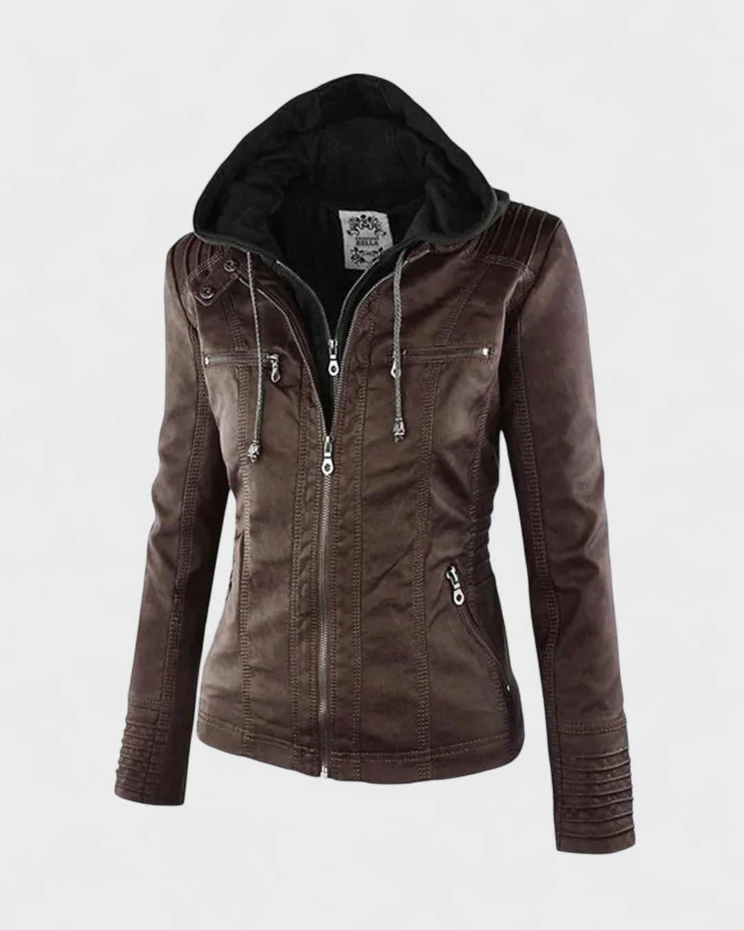 Alberte™ | Læderjakke