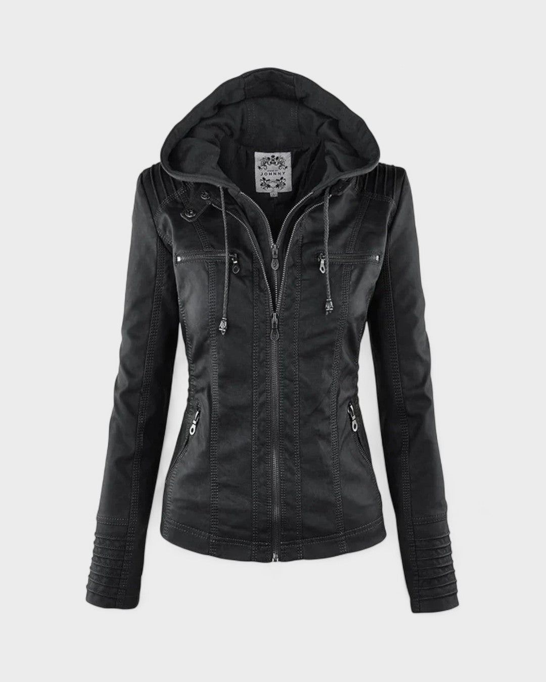 Alberte™ | Læderjakke