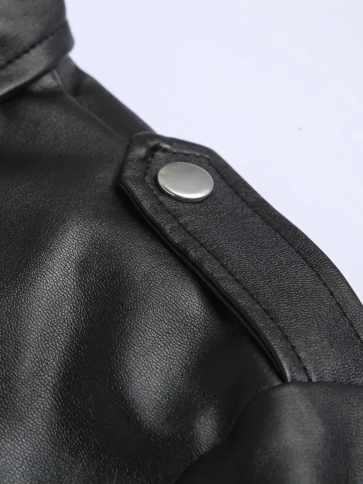 Austin™ | Klassisk Biker Læderjakke