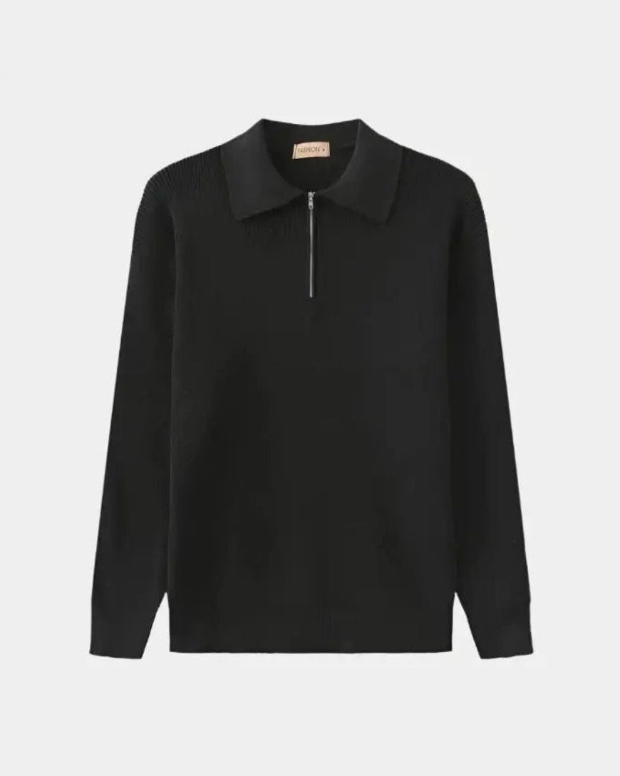 David™ | Zip Polo Pullover