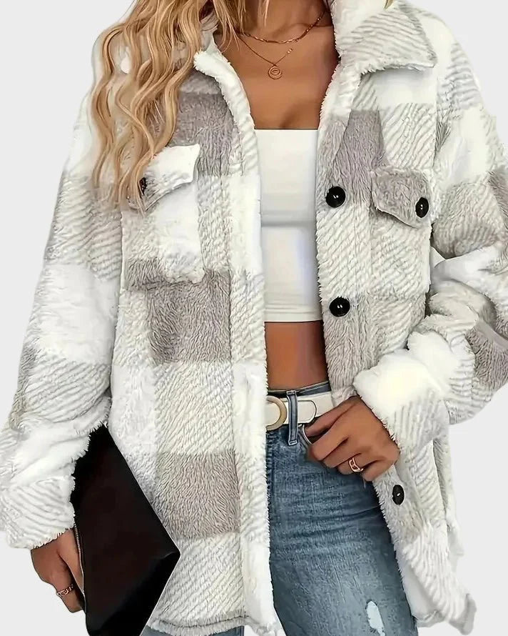 Gitte | Stilfuld fleecejakke