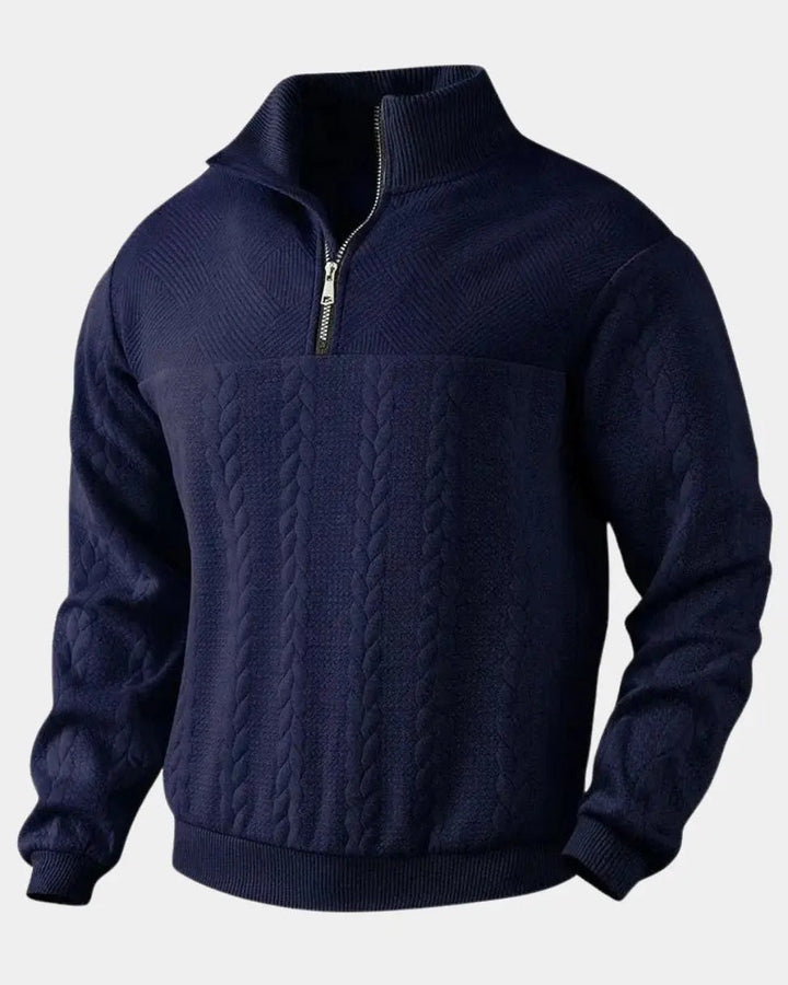 Henry™ | Pullover med Krave