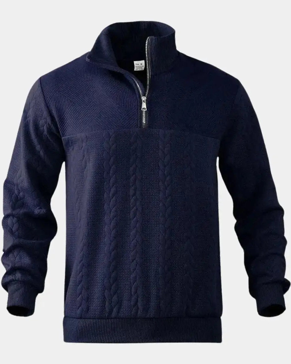 Henry™ | Pullover med Krave
