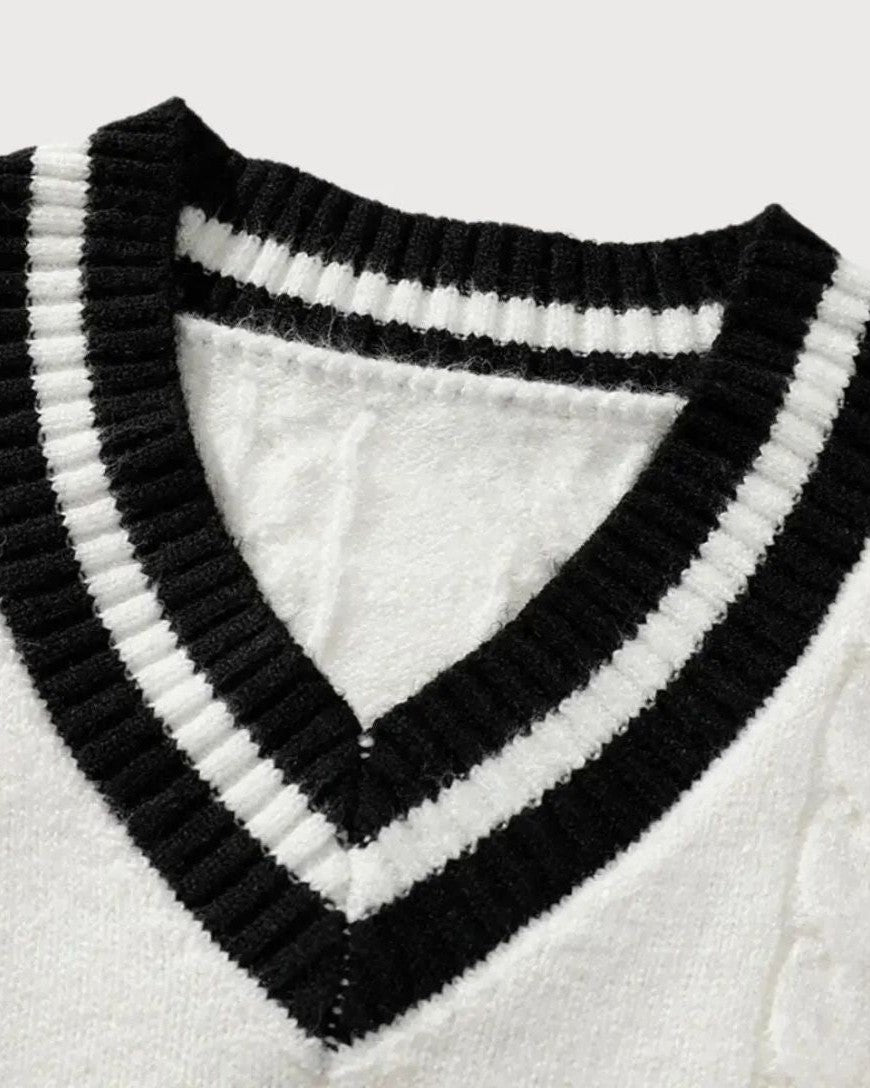 Poul™ | V-udskæring Strik