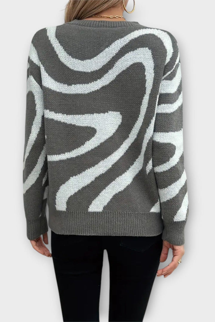 Rikke | Blomstret Trøje