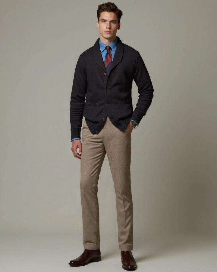 Sebastian™ | Strikket Cardigan