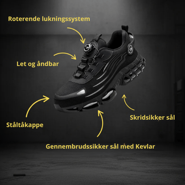 StålVagt™ S3 Pro | S3 sikkerhedssko til arbejde
