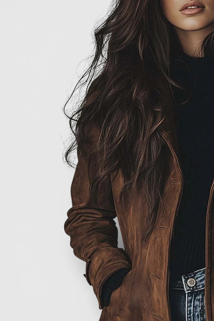 Teresa™ | Ruskinds Trenchcoat i Vintage-stil