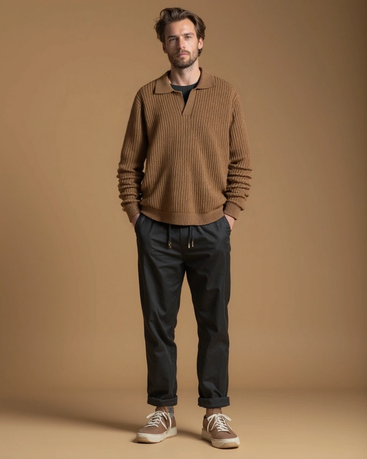 Thomas™ | Cardigan i Farveblok