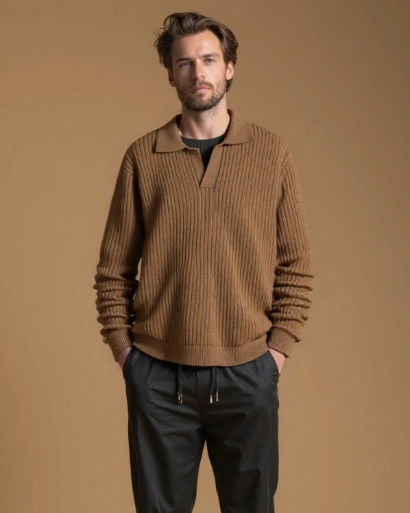 Thomas™ | Cardigan i Farveblok