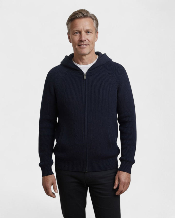 Tobias™ | Cardigan i merinould
