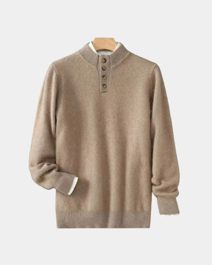 Valdemar™ | Strikjakke med Bælte