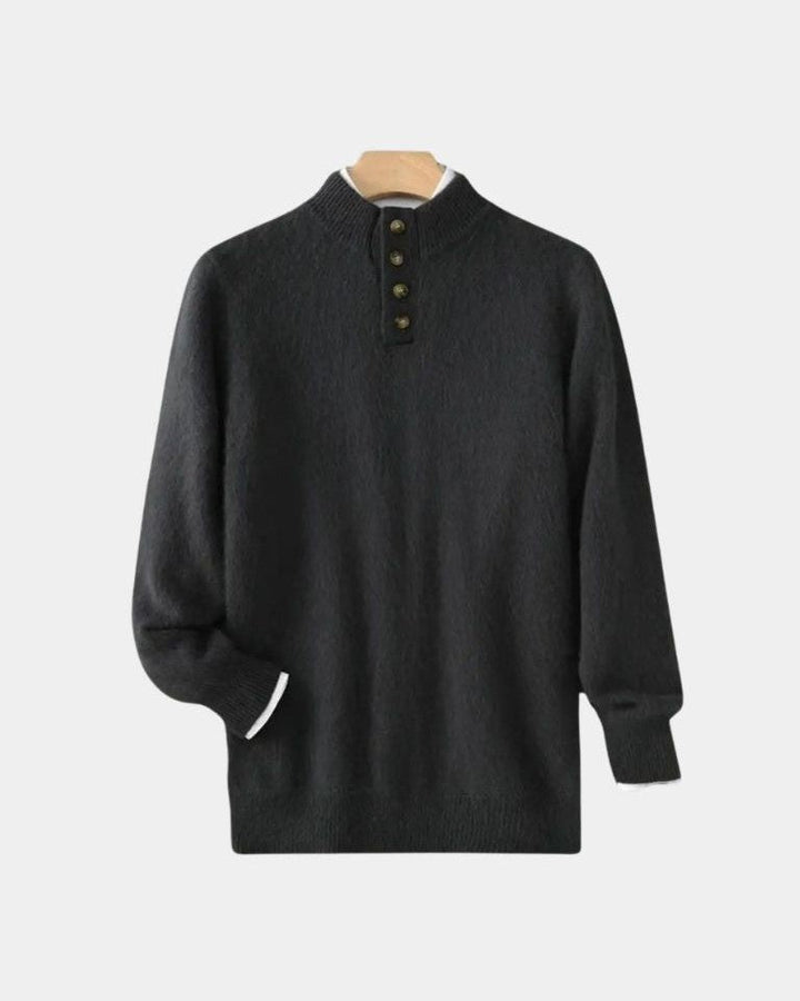 Valdemar™ | Strikjakke med Bælte