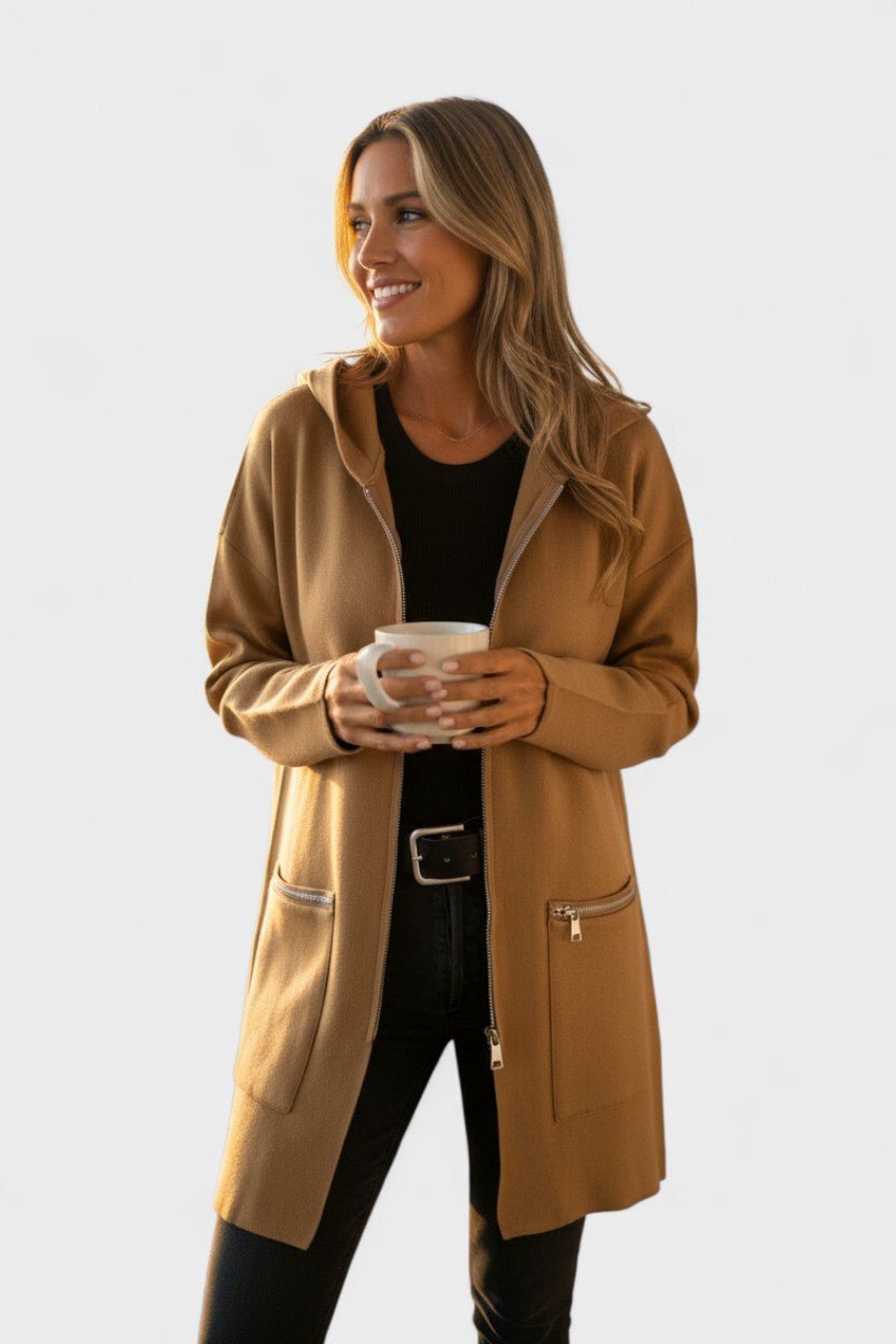 Veslina™ | Elegant strikjakke til lag-på-lag